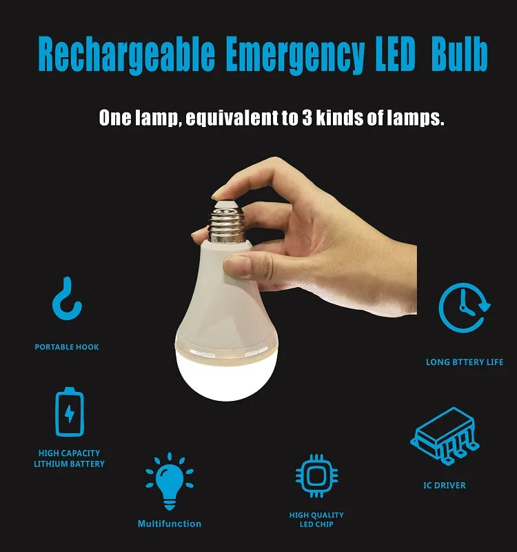 Rechargeable Light bulb! Hello